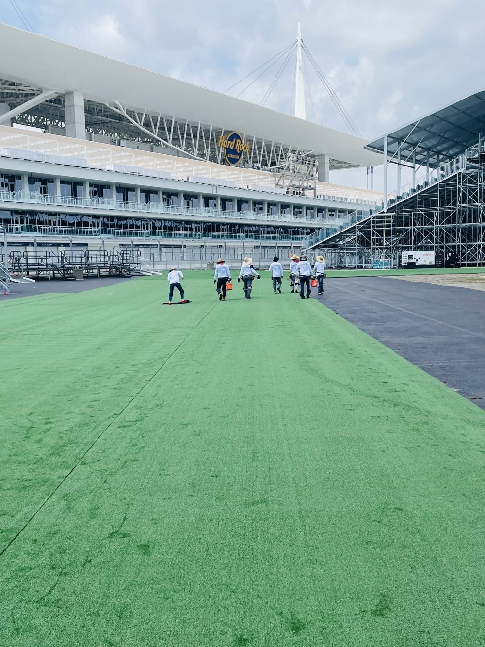 Event Turf Installation in South Florida
