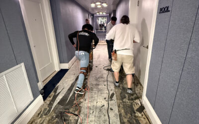 Emergency Hotel Corridor Carpet Repair in South Florida